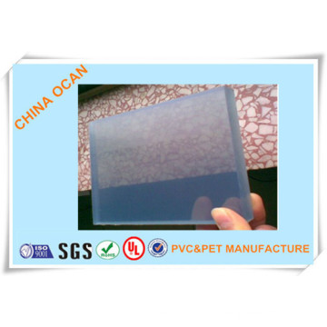 Placa rígida dura transparente da folha do PVC do plástico de 5.0mm